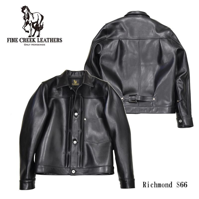 FINE CREEK LEATHERS/ファインクリークレザーズ】レザージャケット