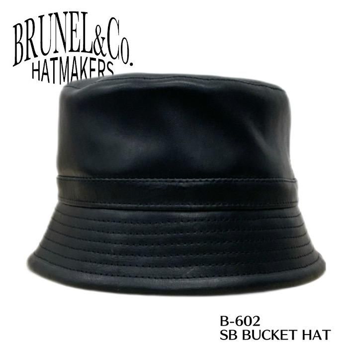 BRUNELBRUNEL&Co. HATMAKERS/ブルーネルハットメイカース】 レザー