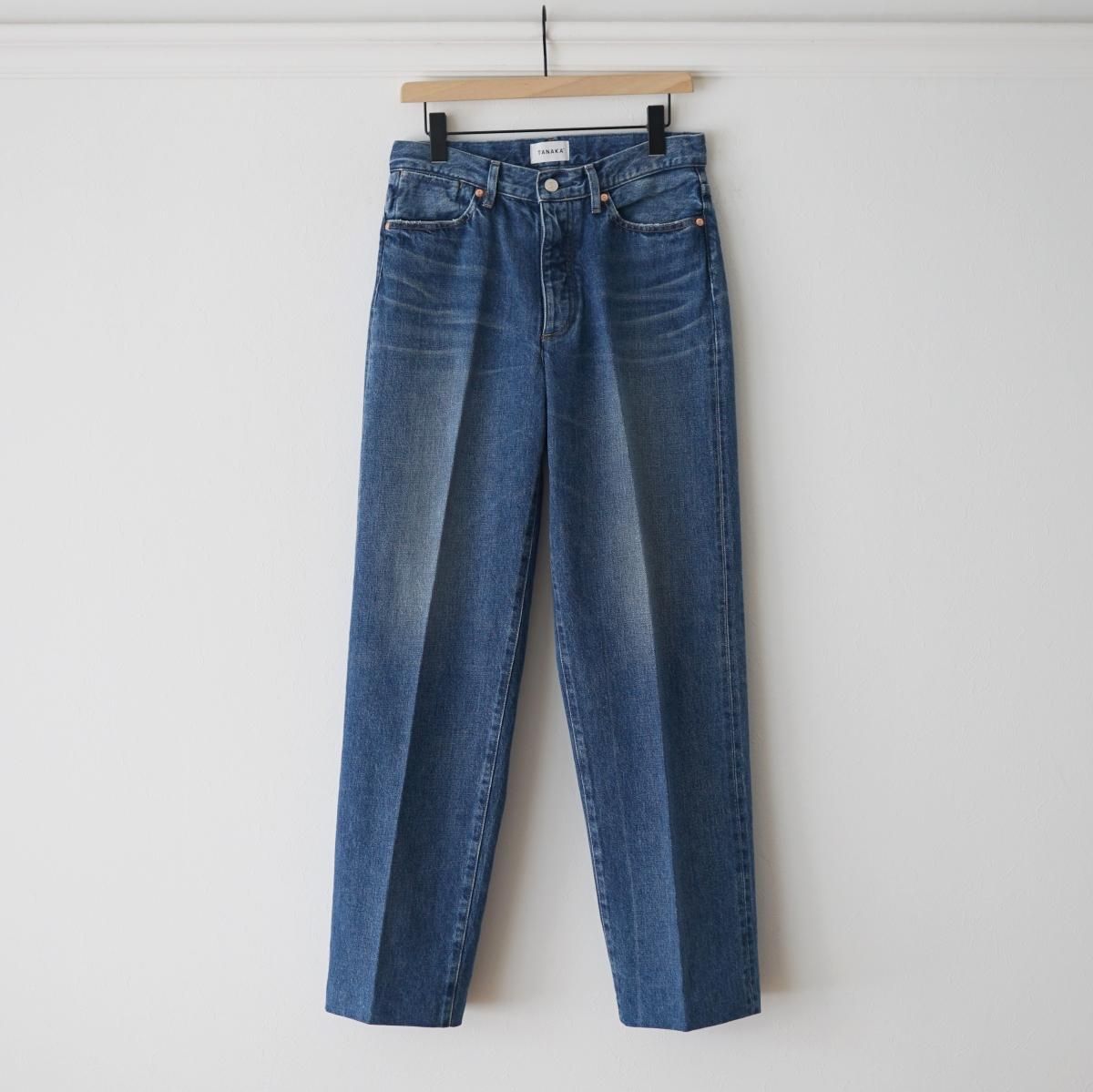 TANAKA タナカ】 THE JEAN TROUSERS - VINTAGE BLUE / PARK ONLINE STORE