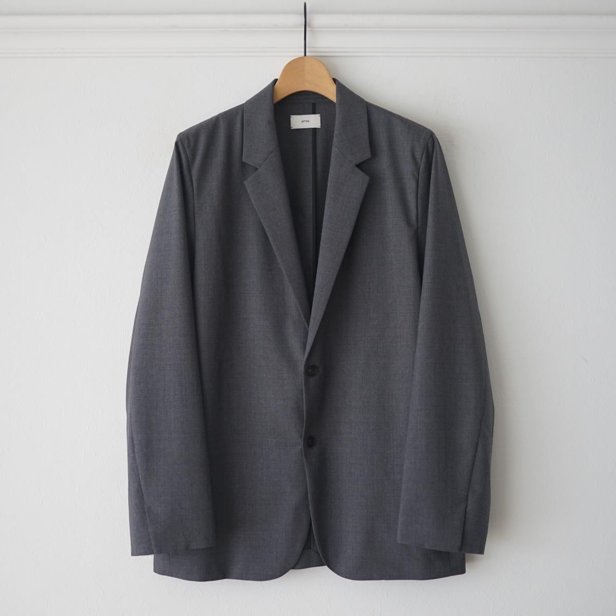 ATON / エイトン】 WOOL TROPICAL / TAILORED JACKET - GRAY / PARK