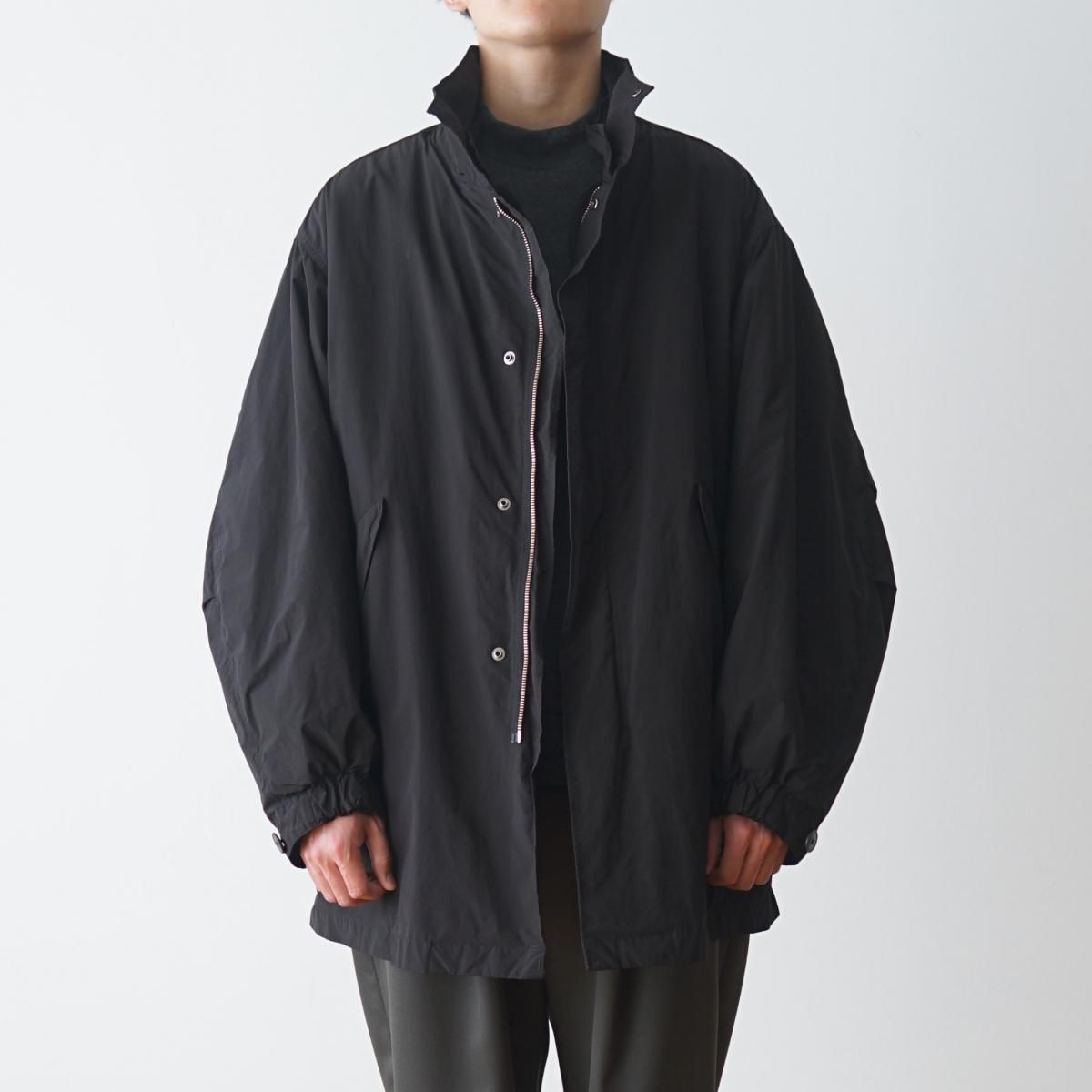ATON / エイトン】 AIR WEATHER / SHORT MODS COAT - BLACK / PARK