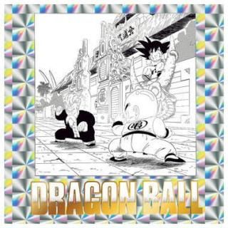 ドラゴンボール40周年記念 オリジナルイラストレーション シール