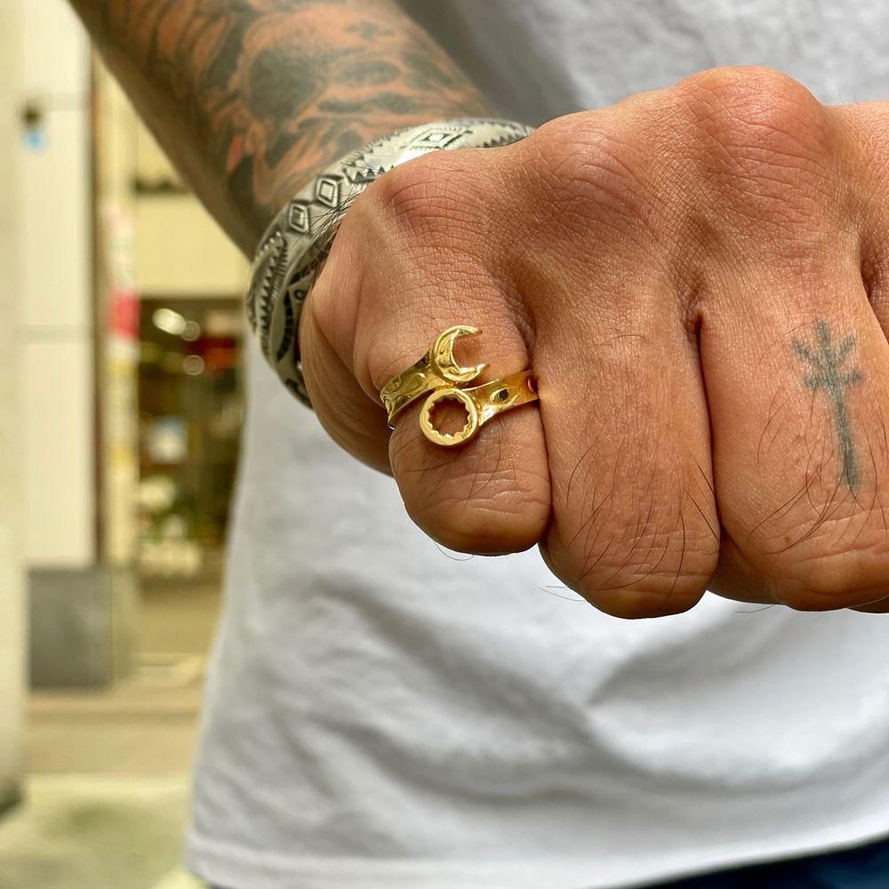 LAST 1】RADIALL「CRAFTMAN PINKY RING - ピンキーリング 」 - Mate-N-Raw