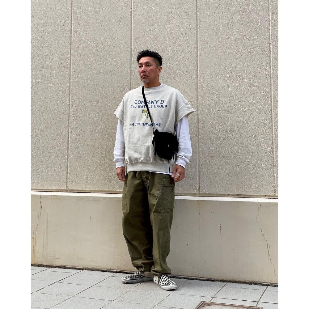 LAST 1】BOWWOW「47TH INFANTRY REGIMENT SS SWEAT SHIRTS - カット