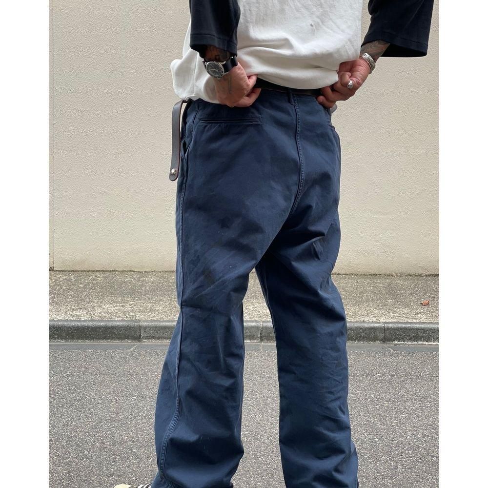 LAST 1】BOWWOW「WORK TROUSERS DUSTY - チノトラウザース」 - Mate-N-Raw
