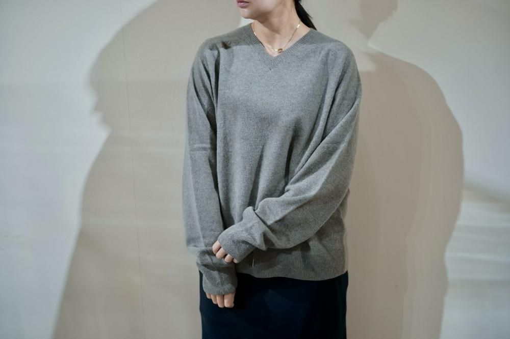 Cristaseya Oversized V neck flannel sweater