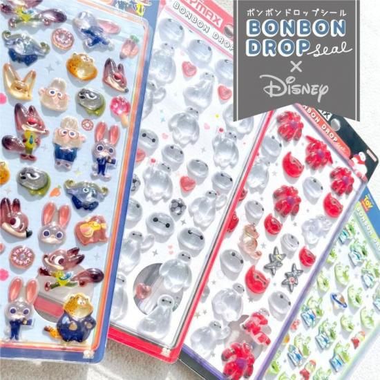 ネコポス対応】ディズニー・ボンボンドロップシール ズートピア