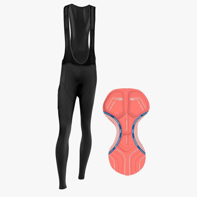 GORIX[ゴリックス] ビブタイツ 秋冬 サイクルパンツ 裏起毛 保温