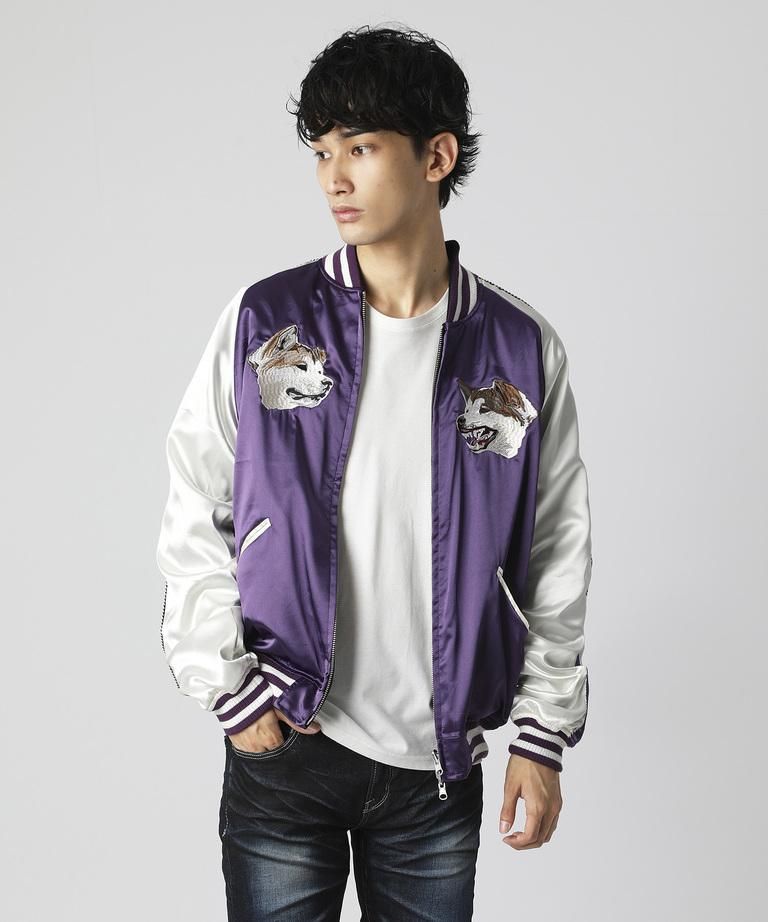 VANQUISH SHIBUYA SOUVENIR JACKET(スカジャン×MA-1)[VJJ030] PPL