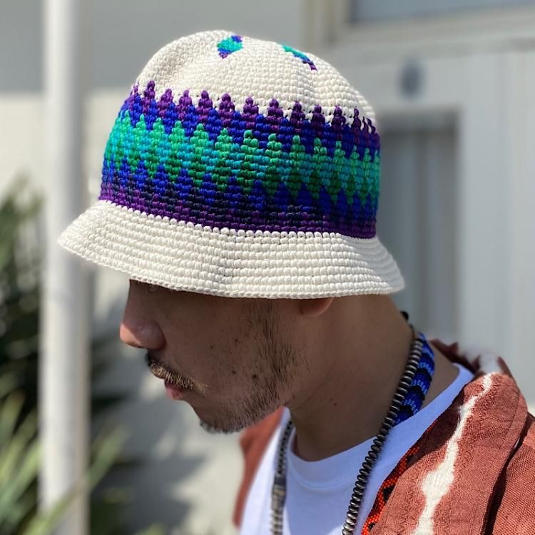 エルマレ グアテマラ ハット el mare Guatemala hat 【ホワイトB-1