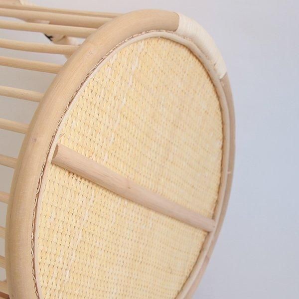 F/style（エフスタイル）／ツルヤ商店の籐のバスケット 丸型 - dieci