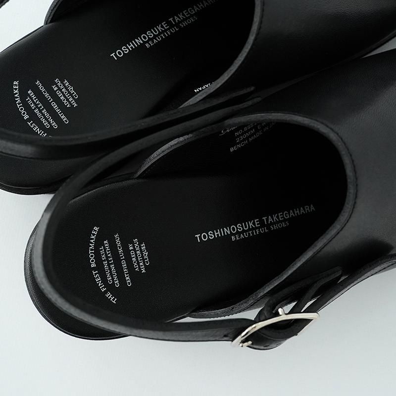 BEAUTIFUL SHOES／SINGLE BELT CLOGS- dieci｜online shop