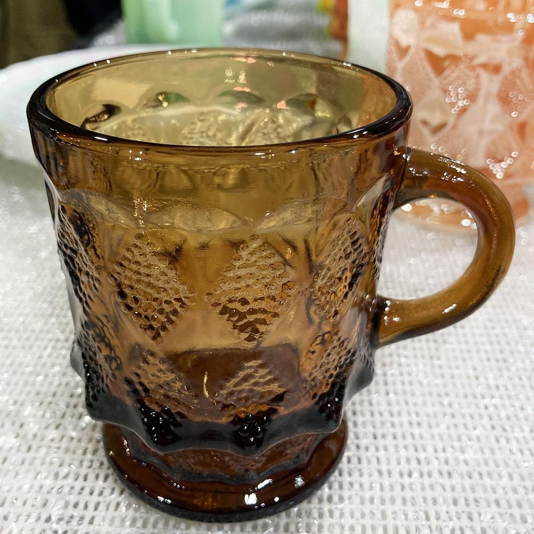 キンバリーマグ アンバー 1960年代～1976年頃製造 Fire-king