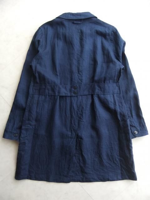 インディゴリネンストアコート INDIGOLINEN STORE COAT／DjangoAtour