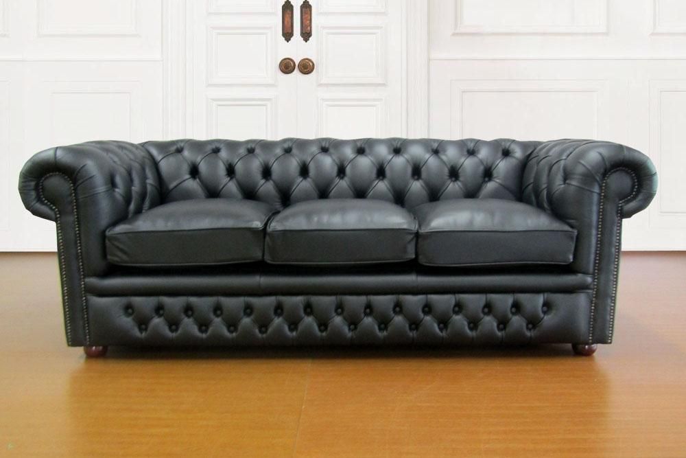 エセックス 3シーター チェスターフィールドソファ デラックス