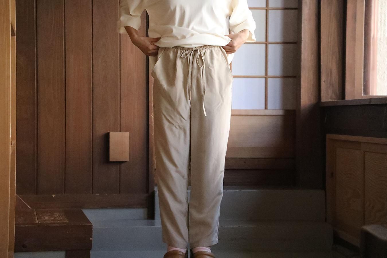 Yoli Silk pants - マーマーなブックス アンド ソックス