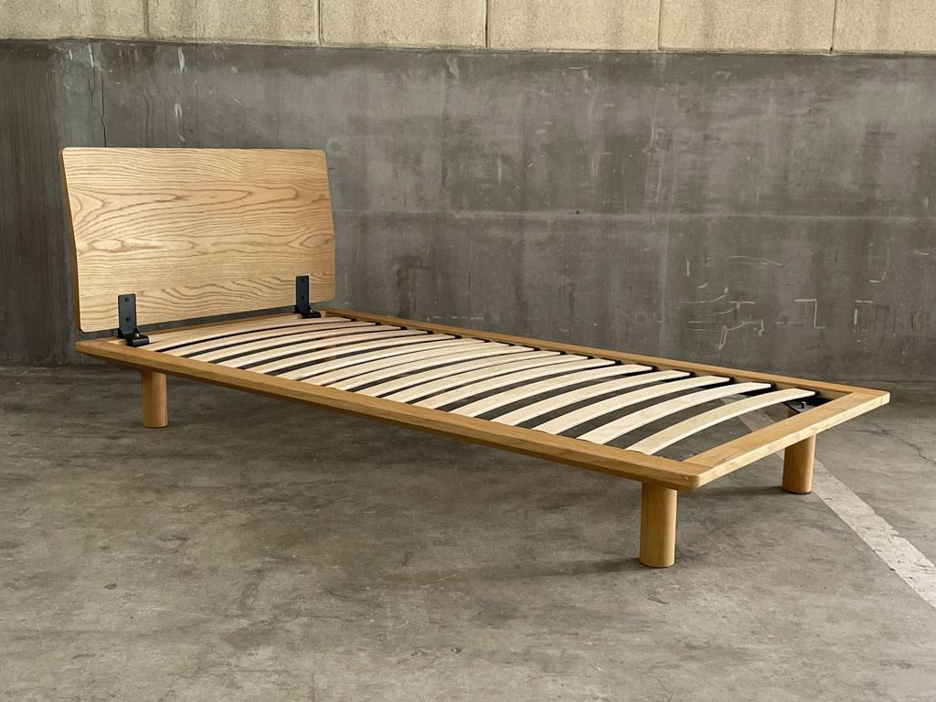MUJI 木製ベッドフレーム シングル オーク 無印良品】ベッドフレーム