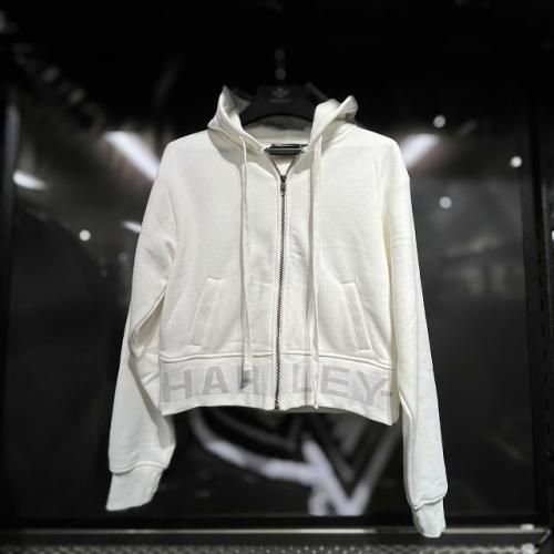 Cropped Full Zip Hoodie Part Number: 96153-25VW - Harley-Davidson