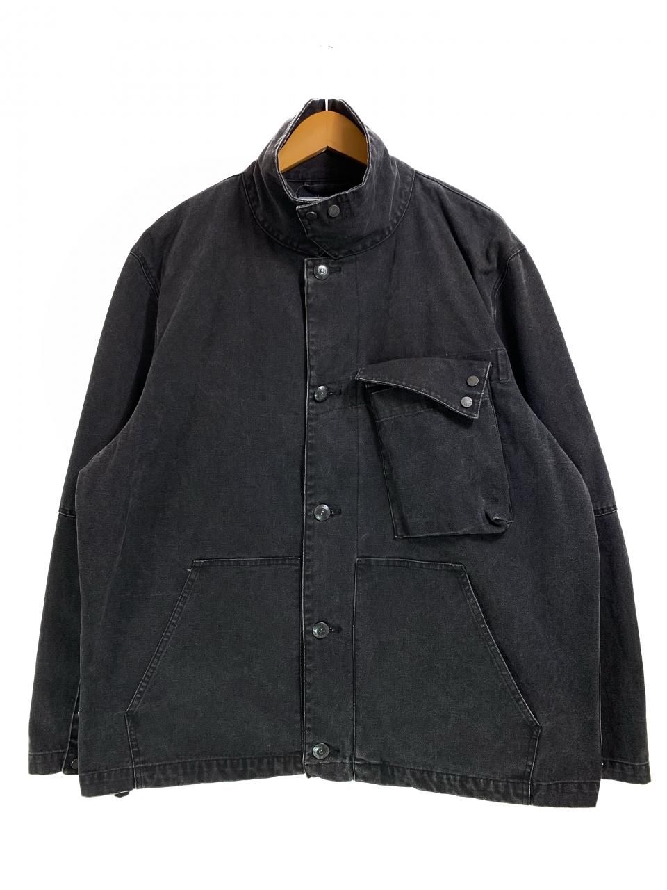 90s POLO SPORT Black Denim Work Jacket 黒 LL ポロスポーツ ワーク