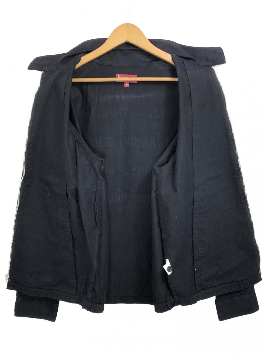 08SS SUPREME × BAD BRAINS Cotton Drizzler Jacket 黒 M シュプリーム