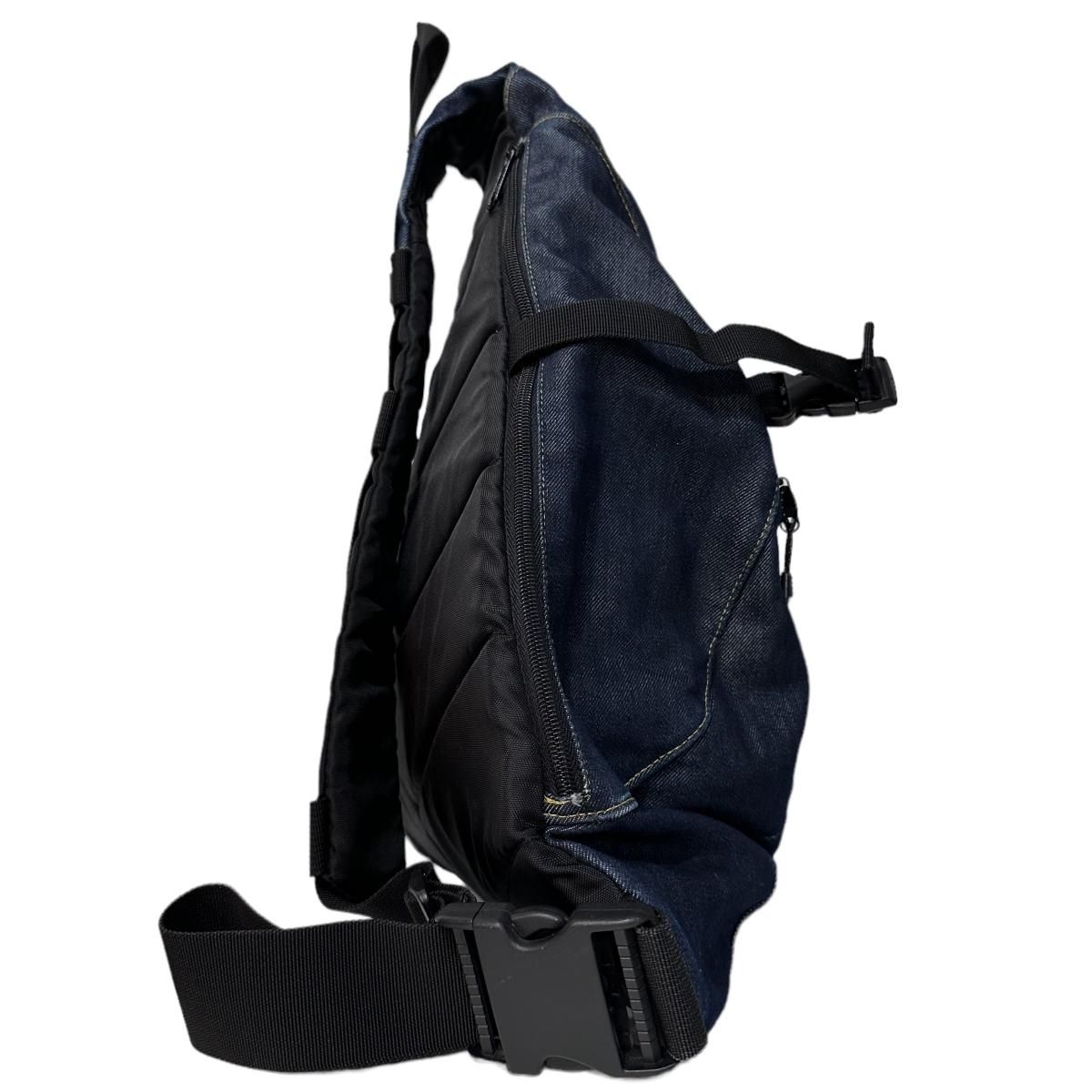 01年製 OLD GAP Denim Sling Bag 紺 00s オールドギャップ デニム