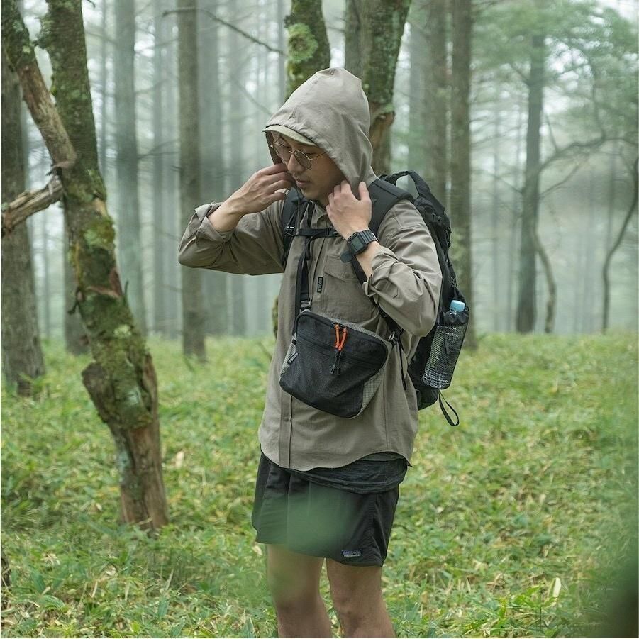 Hooded Long Sleeve Shirt - 宗像山道具店 by GRIPS