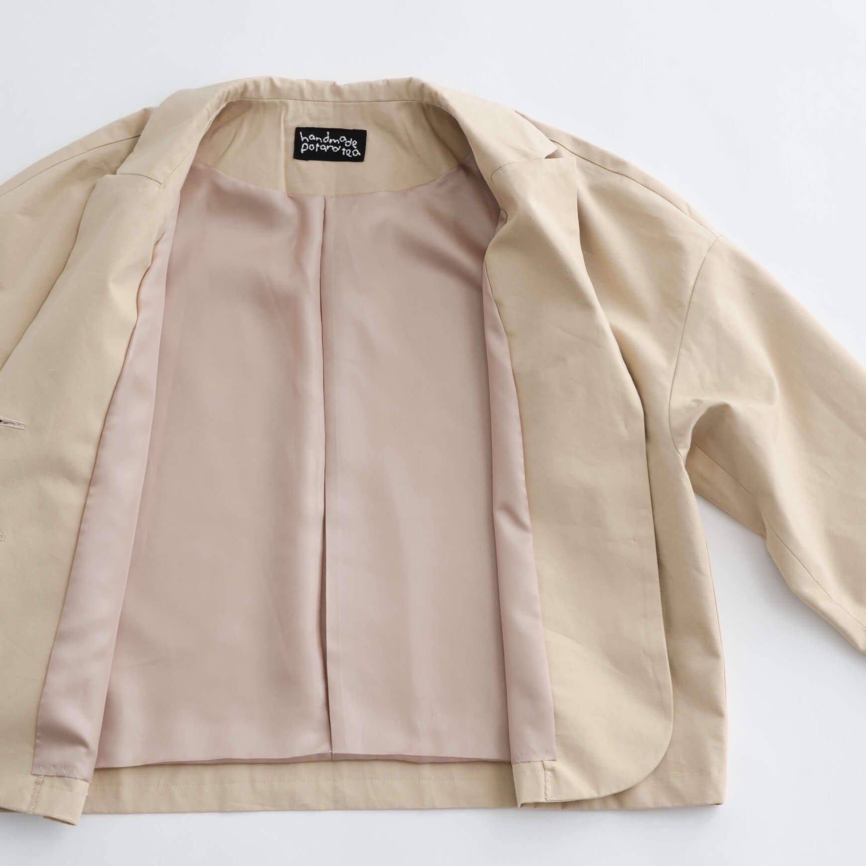 pot and tea（ポットアンドティー）｜シルクネップ テーラード