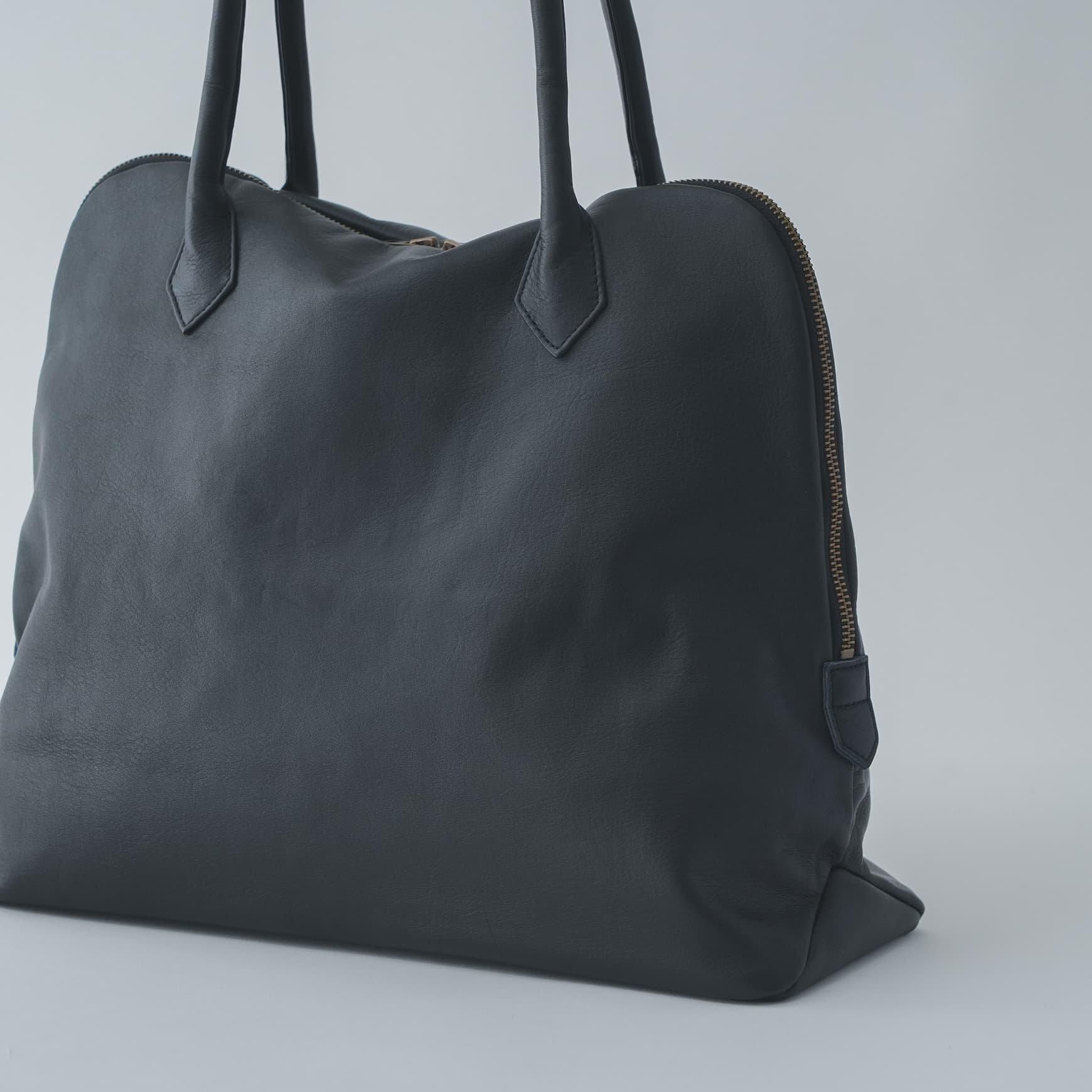 CLASKA（クラスカ）｜Silva Tote Bag Leather noir - バッグ - トート
