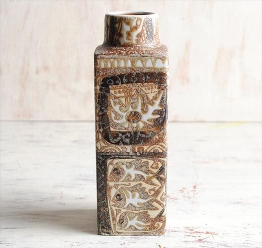 ヴィンテージ ロイヤルコペンハーゲン Baca 花瓶 魚柄