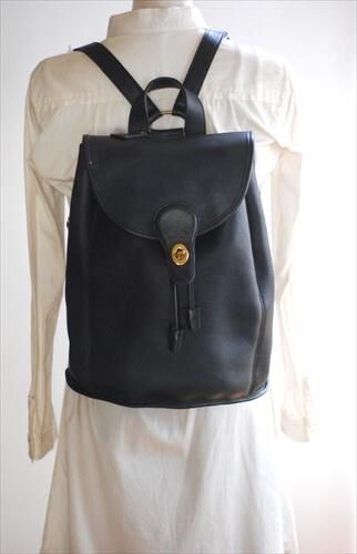 アンティーク COACH オールドコーチ 本革レザーリュック