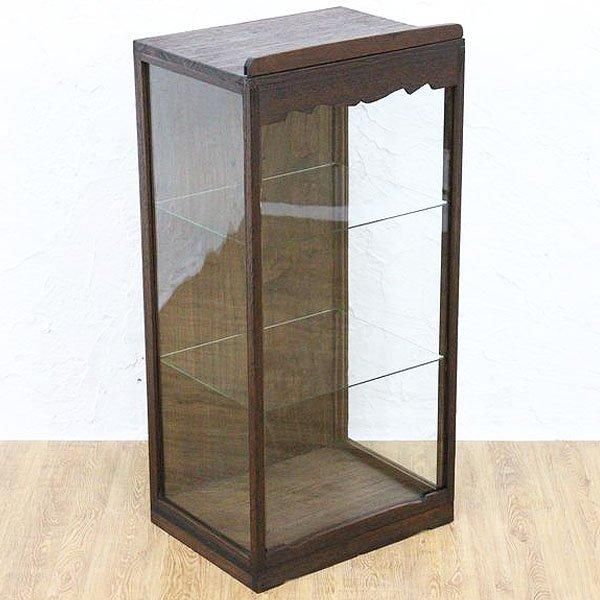 和風 ガラス コレクションケース 大正昭和アンティーク