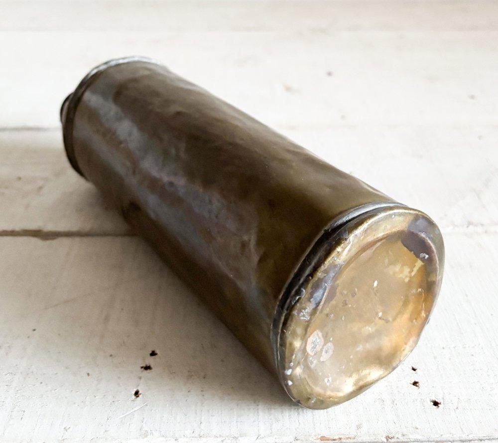 フランス製アンティークの趣ある真鍮水筒