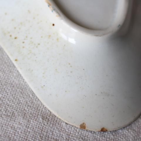 フランス製1900年初頭の素朴なひし形プレート