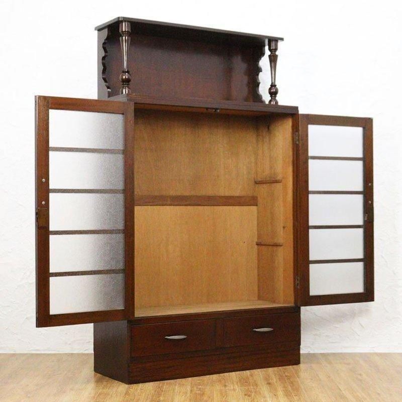 昭和レトロな日本製アンティーク本棚