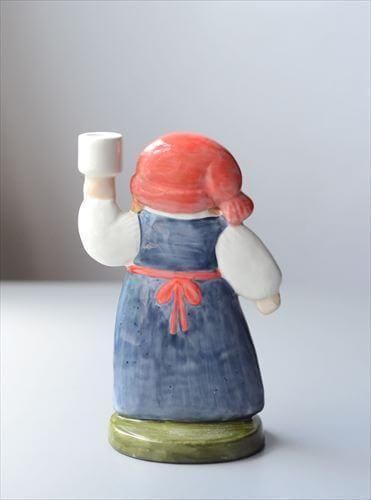 リサラーソンのヴィンテージサンタ奥さんキャンドルスタンド