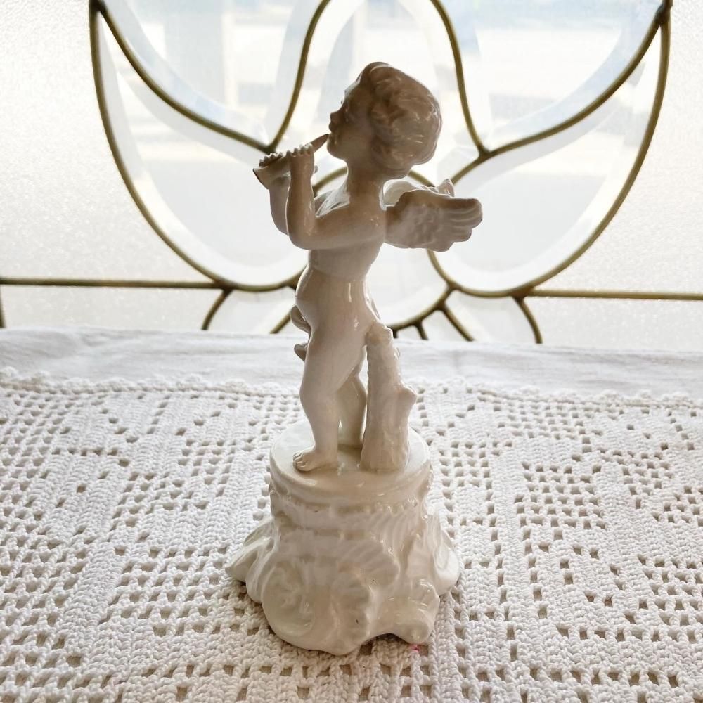 専用です】欧米 デコレーション アンティーク 飾り 天使 ホワイト
