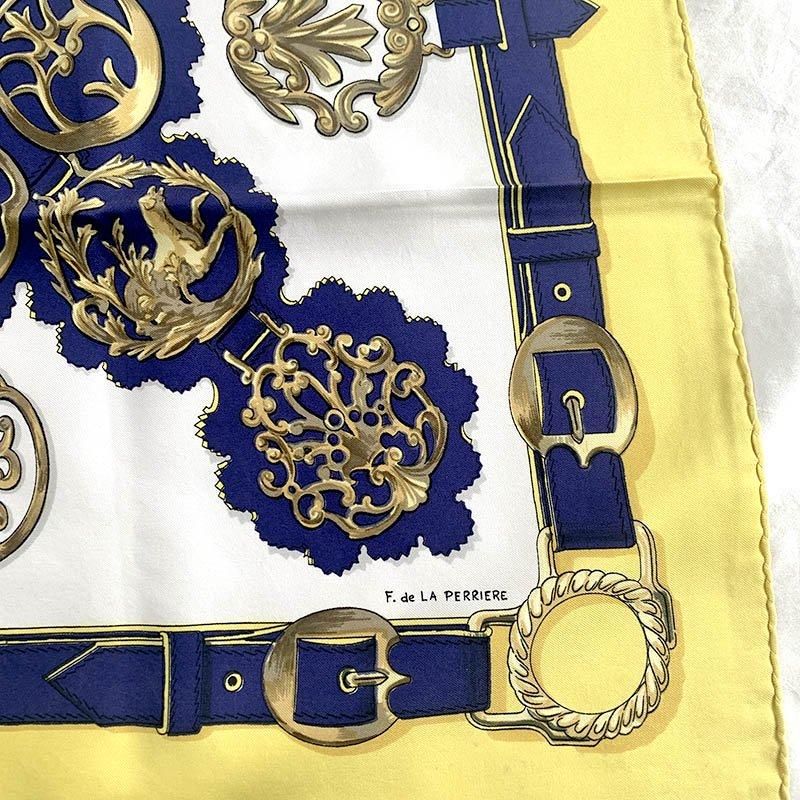 馬モチーフエルメスヴィンテージスカーフ