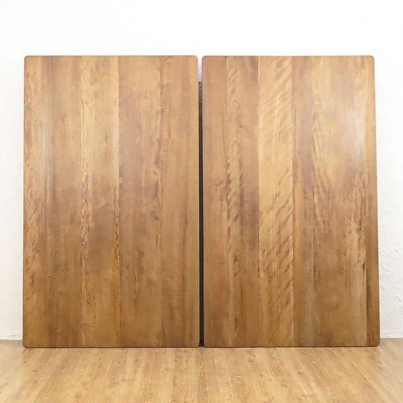 昭和レトロ角ちゃぶ台 日本製 木の温もり溢れる大型