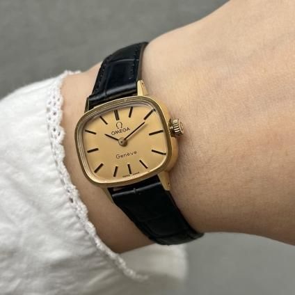 OMEGA GENEVE（オメガ ジュネーブ）レクタンギュラーケース 純正箱付