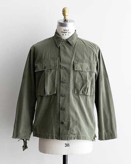 VINTAGE】40s US Army M-43 HBT Jacket