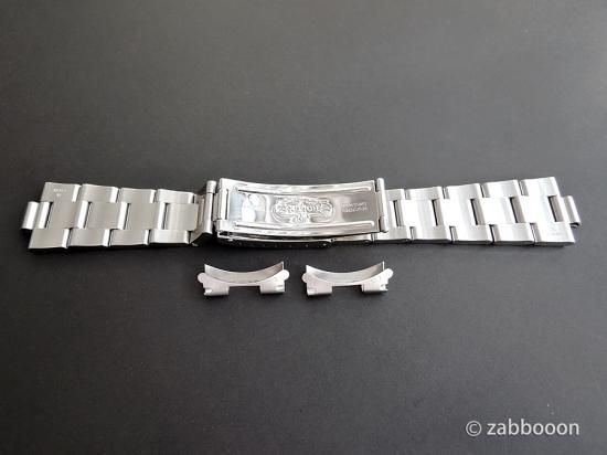 ロレックス純正 SWISS オイスターブレス 78350 19mm FF557B デイト系