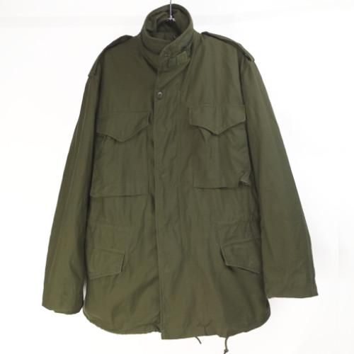 M-65 フィールドジャケット SR サード ブラックジップ 米軍 実物 古着