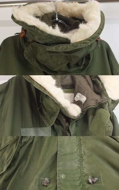 M-65 フィッシュテールパーカー 米軍 実物 MEDIUM シェル+ライナー+