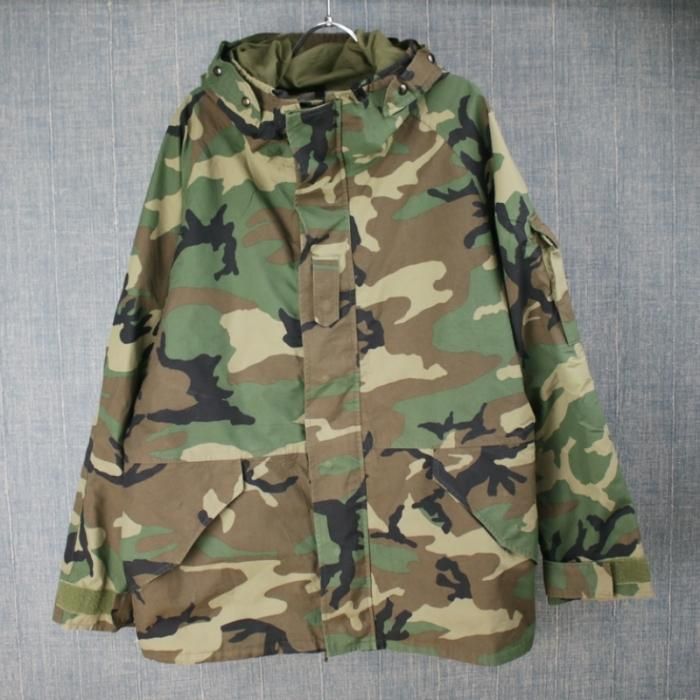 ECWCS ゴアテックスパーカー XLR GEN1 LEVEL6 後期 ウッドランドカモ