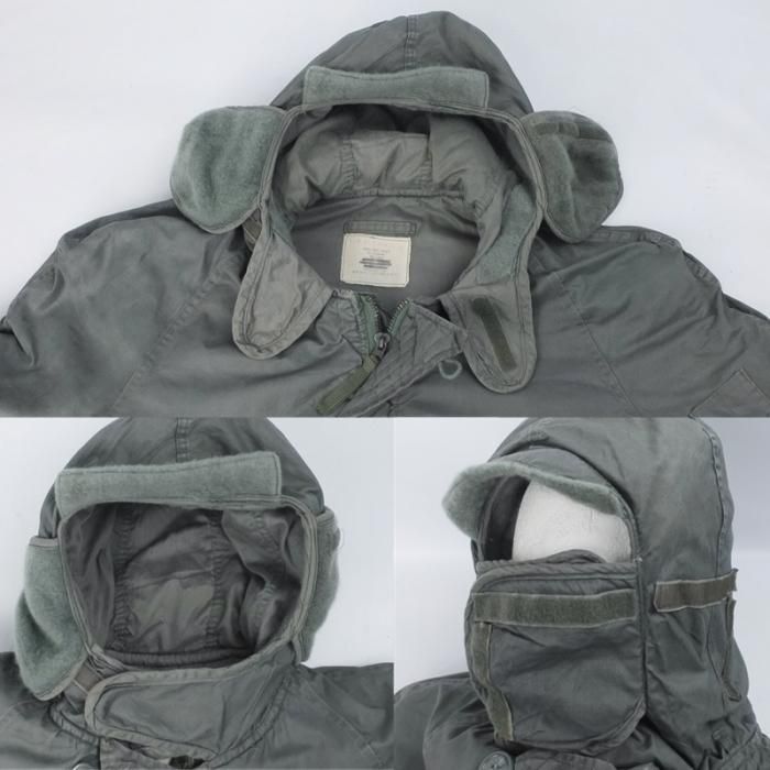 米軍 CWU-8/P パーカー ラビットパーカー 70's 実物 USAF エアフォース