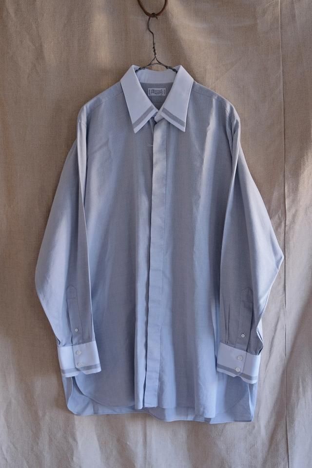 Charvet Shirts Blue Gray Made in France - jam-clothing