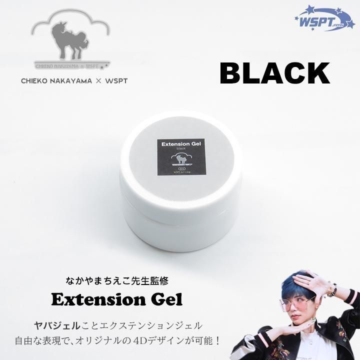 なかやまちえこ先生監修！】 新色 エクステンションジェル ブラック