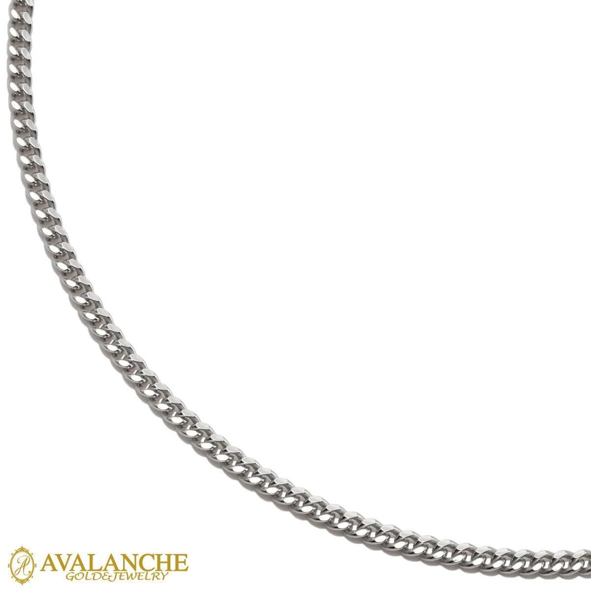 シルバー マイアミネックレス 幅2mm 40cm-60cm 060KDO2 - AVALANCHE
