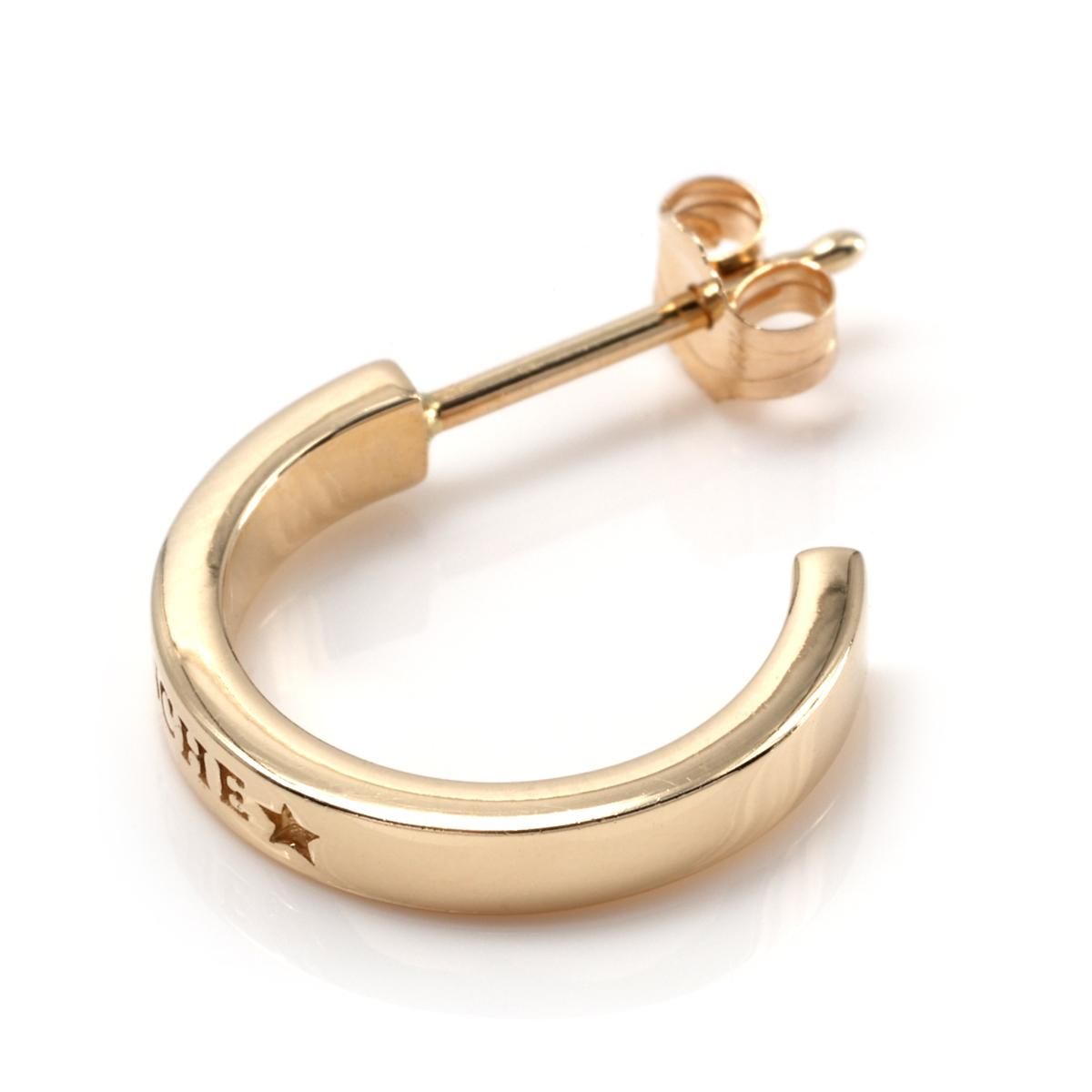 ダイヤモンド 10K イエローゴールド ピアス 15mm 4-11055-01