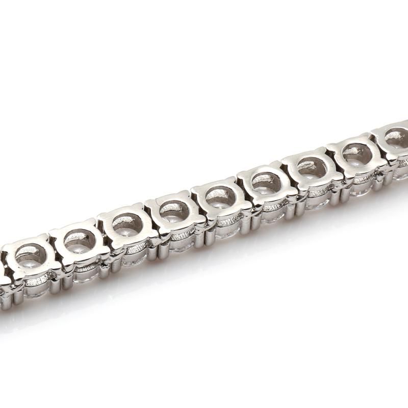 シルバー テニスネックレス 幅4mm 45cm-60cm - AVALANCHE OFFICIAL STORE